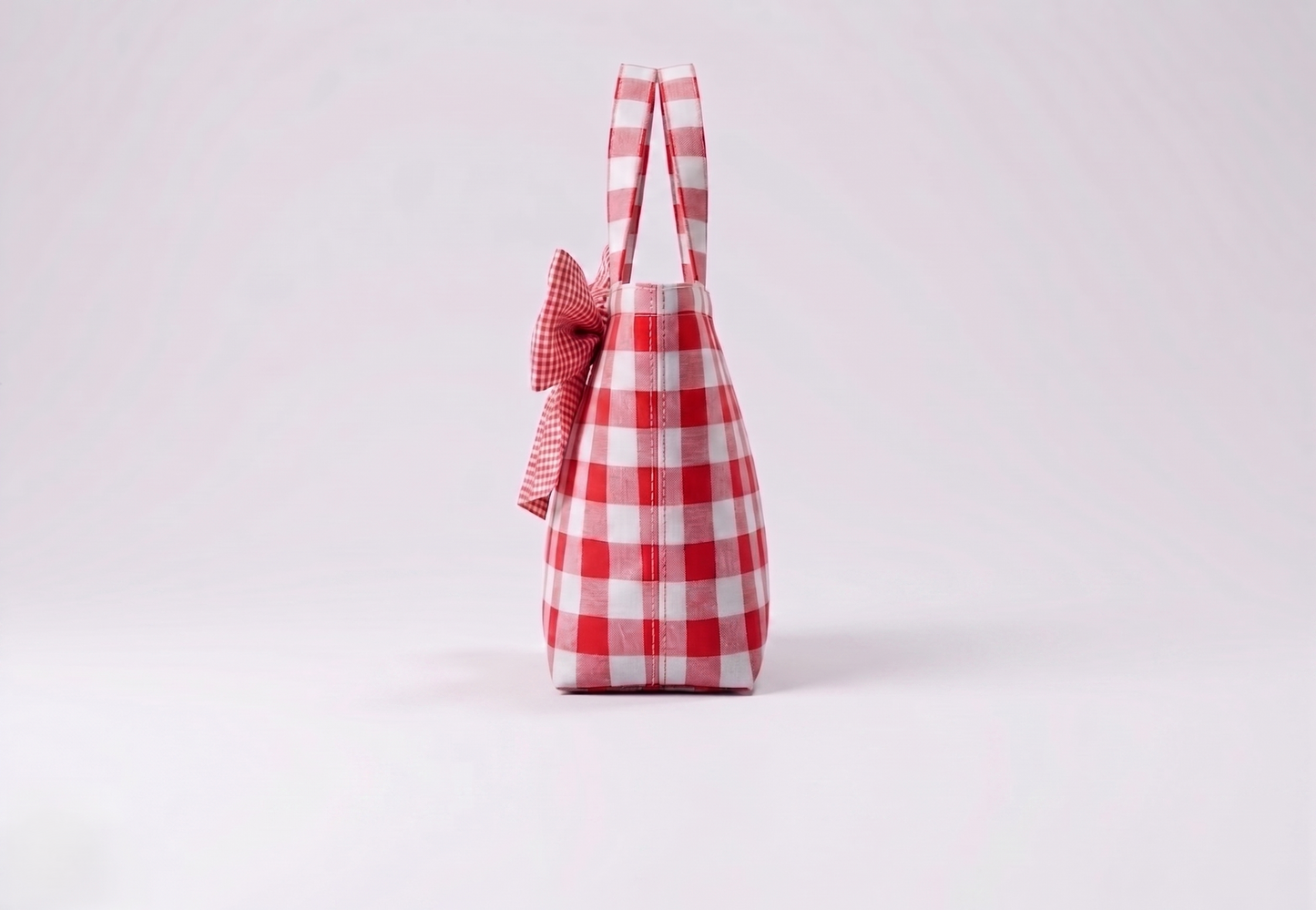 RED GINGHAM TOTE